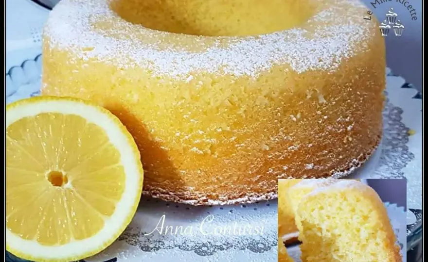 Ciambellone al limone soffice e profumato, anche senza burro