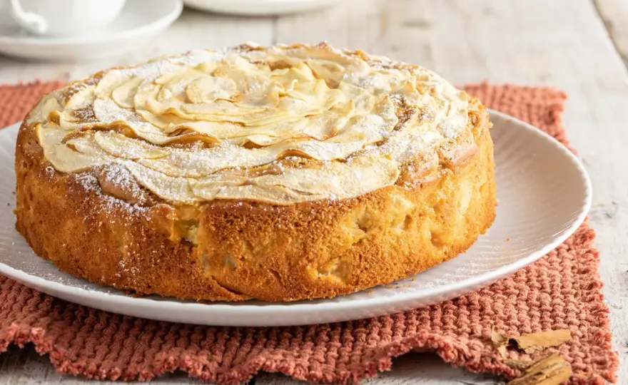 Torta di mele senza burro, soffice e profumata