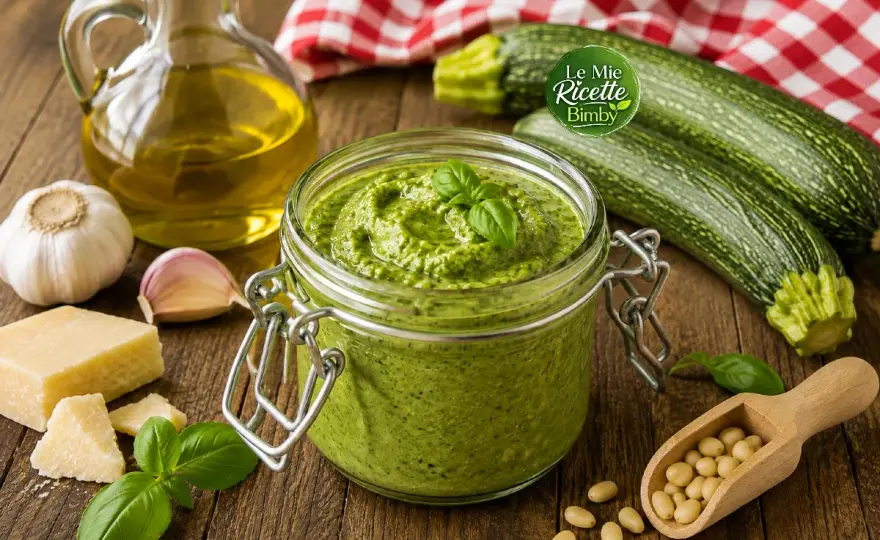 Pesto di zucchine Bimby cremoso - dosi, trucchi e varianti