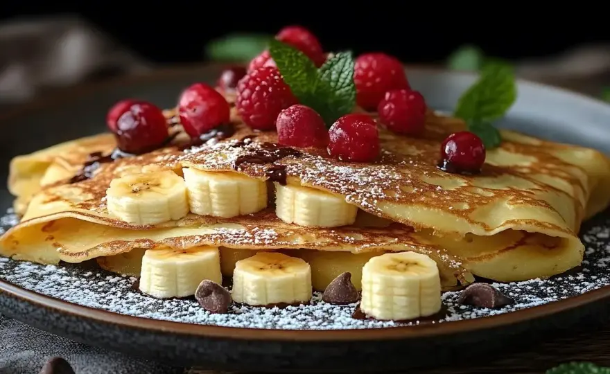 Crêpes dolci morbide e sottili, con farciture per ogni stagione