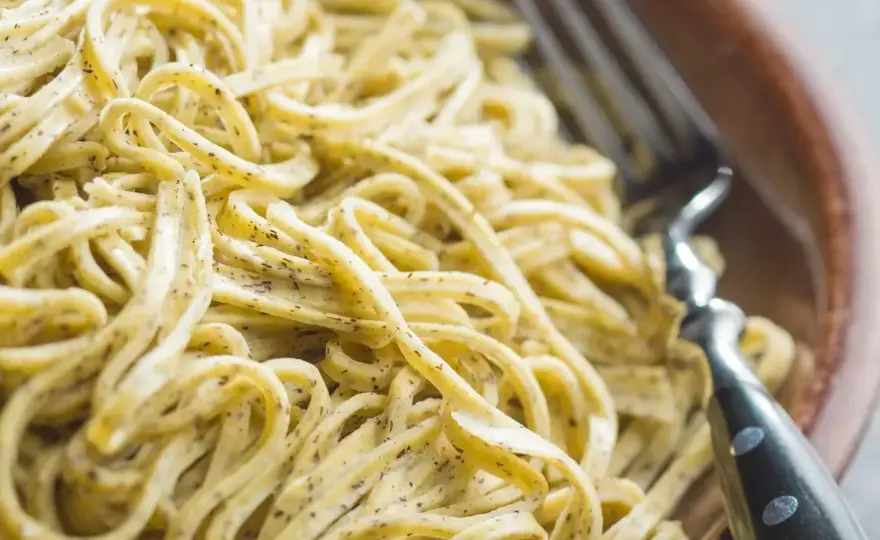 Tagliolini al limone cremosi senza panna