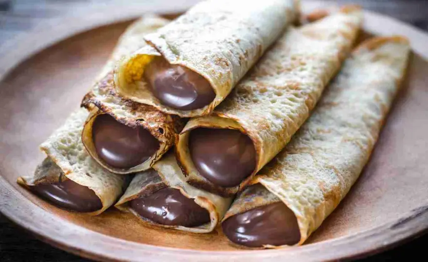 Crêpes alla Nutella morbide: dosi, cottura e trucchi
