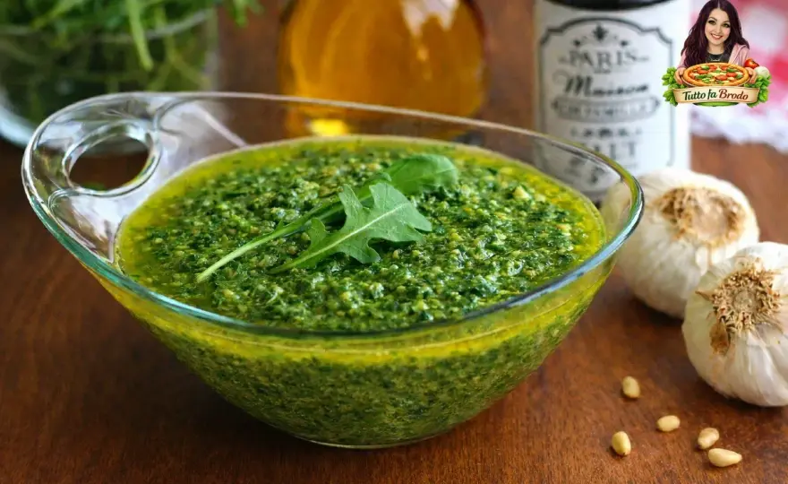 Pesto di rucola con il Bimby, cremoso e pronto in 10 minuti