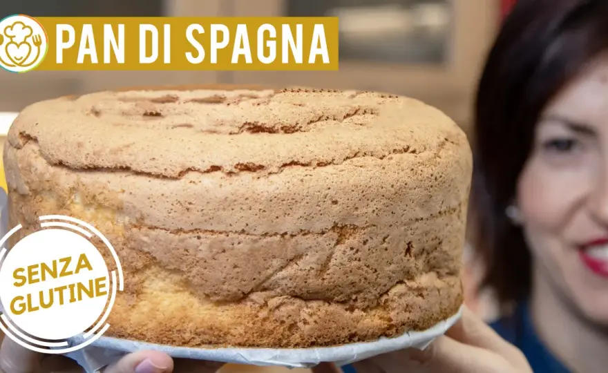 Pan di Spagna senza glutine alto e soffice, senza lievito