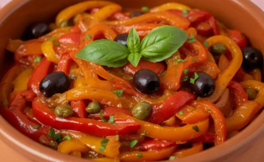 Peperonata della nonna, la ricetta lenta e saporita