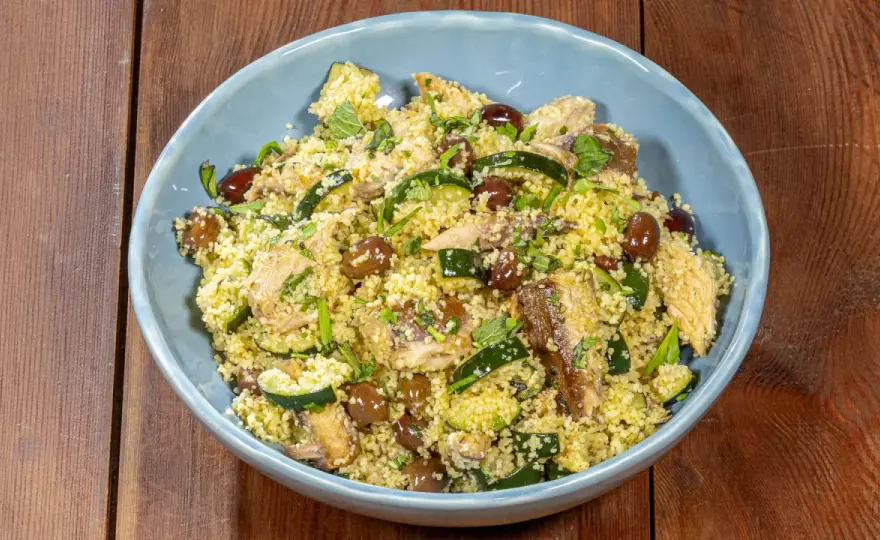 Cous cous con verdure sgranato e ricco di sapore